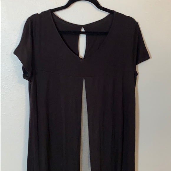 Maternity/Nursing High-Low Dress - Picture 2 of 5